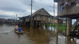 Advierten que el río Amazonas está a 30 cm. de nivel crítico