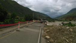 Cajamarca: lluvias complican rehabilitación de carretera