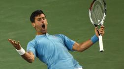 Novak Djokovic derrotó a Del Potro en Masters de Indian Wells
