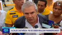 Castañeda apoya que Lima renuncie a ser sede de Panamericanos