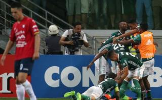 Wilstermann de Mosquera perdió en último minuto ante Palmeiras