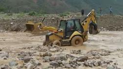 Cajamarca: deslizamiento bloqueó vía en provincia de Contumazá