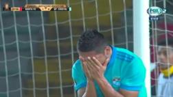 Joel Sánchez erró esta chance y así se lamentó Chemo del Solar