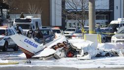 Canadá: Avionetas chocaron sobre un centro comercial