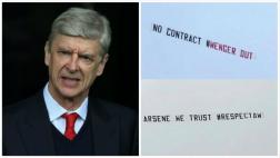 Arsenal: avioneta sobrevoló estadio con mensajes contra Wenger