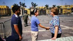 Nancy Lange invita a dejar donativos en Palacio de Gobierno