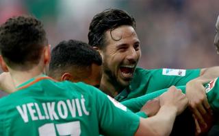 Con Pizarro hasta los 73': Werder Bremen goleó 3-0 a RB Leipzig