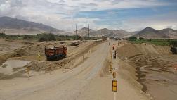 Áncash: reabren paso provisional en el puente Huambacho