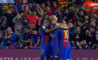 Barcelona: Messi anotó tras potente remate de derecha [VIDEO]