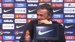 Luis Enrique despertó a periodista en medio de conferencia