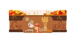 El nuevo doodle de Google le da la bienvenida al otoño