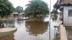 Loreto: río Amazonas a punto de desbordarse por lluvias