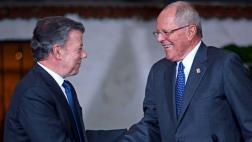 Kuczynski agradece a Santos ayuda enviada por Colombia