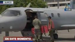Avioneta FAP trasladó a Lima a paciente crítico desde Tarapoto