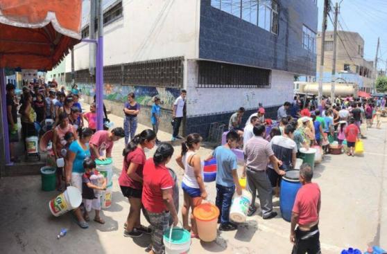 Los distritos de Lima que todavía reportan corte de agua