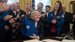 Trump incrementa presupuesto de la NASA para que explore Marte