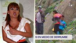 Magaly arremetió contra ciudadano que arriesgó su vida así