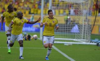 Colombia venció 1-0 a Bolivia con gol de James en Barranquilla