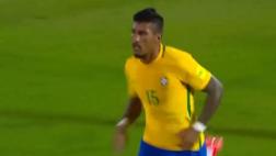 Paulinho anotó golazo con potente remate desde fuera el área