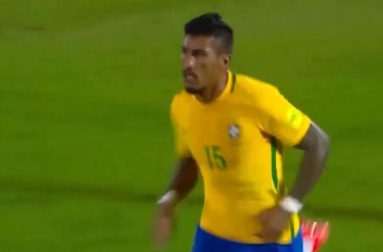 Paulinho anotó golazo con potente remate desde fuera el área