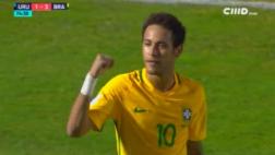 Neymar: impresionante golazo a Uruguay da vuelta al mundo