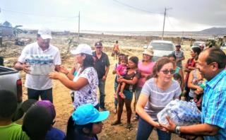 Acusan que Keiko recorre zonas con donaciones del Congreso
