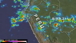 NASA analizó las "extremas" lluvias que se registran en el Perú