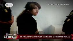 La escabrosa confesión de la asesina del estudiante en SJL