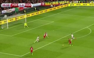 Cristiano anotó golazo a Hungría: así fusiló al portero [VIDEO]