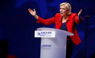 Francia: Le Pen dice que la UE "morirá" si la eligen presidenta