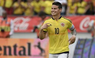 James Rodríguez atacó a la prensa colombiana con gesto obsceno
