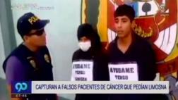 Puente Piedra: detienen a ‘mendigos’ que fingían tener cáncer
