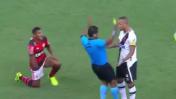 Insólito: árbitro simuló una agresión de Luis Fabiano y lo echó
