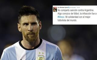 Lionel Messi: Evo Morales defendió al crack con este tuit