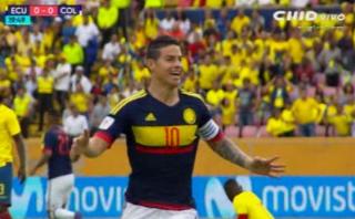 James Rodríguez marcó gol de la manera menos pensada [VIDEO]