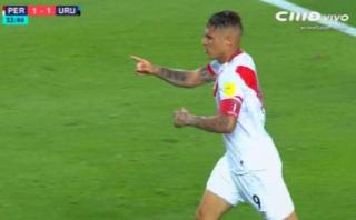 Gol de Paolo Guerrero: dejó en suelo a Godín y definió así