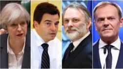 Los personajes claves en las negociaciones del Brexit
