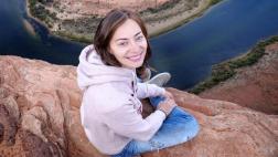 Esta joven rusa viaja por el mundo con solo US$9 diarios