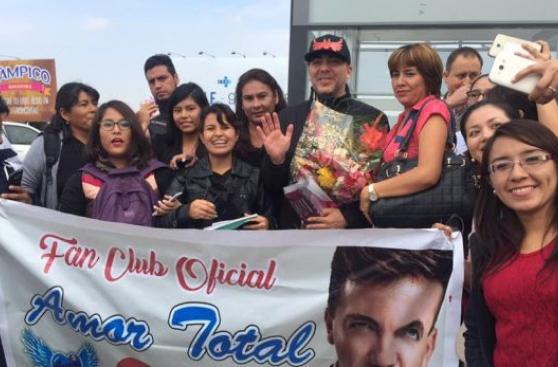 Cristian Castro: así fue la llegada del cantante a Arequipa