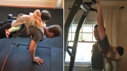 Mark Zuckerberg se muestra entrenando al lado de su hija
