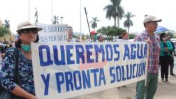 Trujillo: protestan por falta de agua potable en la ciudad