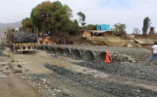 Áncash: instalarán puente Bailey en Coishco tras colapso de vía