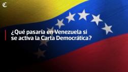 ¿Qué pasaría en Venezuela si se activa la Carta Democrática?