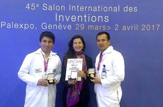 Peruanos triunfan en concurso internacional de invenciones