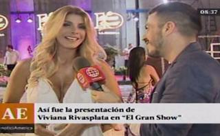 "El gran show" juntará a Gisela, Roberto y Viviana Rivas Plata?