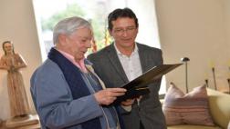 Cusco: municipio dio llave de la ciudad a Mario Vargas Llosa