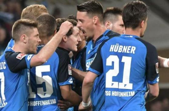 Hoffenheim venció por primera vez en su historia al Bayern