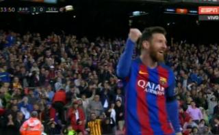 Lionel Messi: doblete ante el Sevilla en cinco minutos
