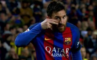 Messi: su particular festejo ante Sevilla fue por esta razón