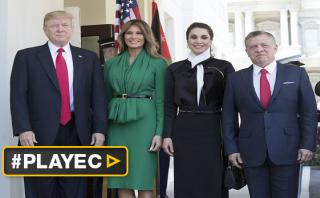 Trump recibe al rey Abdalá II para hablar de conflictos armados